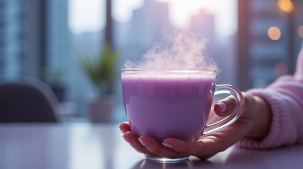Warum Ube latte der neue Gesundheitsdrink 2026 ist